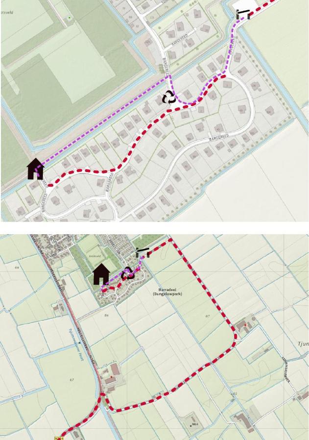 Wellnesshuis Met Hottub, Ligbad En Grote Tuin Villa Tzummarum Luaran gambar